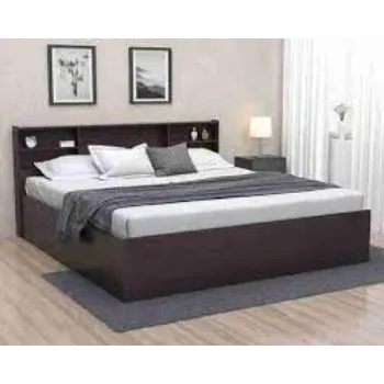Easy To Place Wooden Double Bed